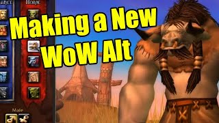 How To Win at Alts by Wowcrendor Making World of Warcraft Alts [upl. by Anaylil704]