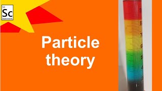 Particle theory  CHEMISTRY EXPERIMENTS [upl. by Aicul]