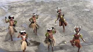 Melanesian dancers in Alotau Papua New Guinea [upl. by Mcnamara593]