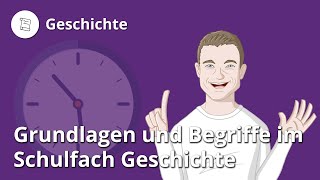 Grundlagen und Begriffe im Schulfach Geschichte  Duden Learnattack [upl. by Krissie263]