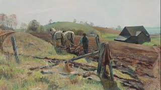 Early Andrew Wyeth oil painting added to Farnsworth Art Museum collection [upl. by Notxarb203]