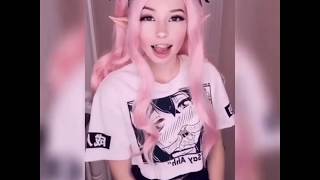 Belle Delphine dancing to the song i made for her  Birthday Belle [upl. by Atima]