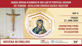 DAY 4 ENGLISH OUR LADY OF PERPETUAL SUCCOUR NOVENA 2024 [upl. by Repsihw]