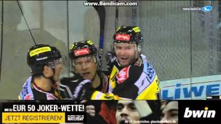 EBEL 201516 7 Runde  Black Wings Linz  Vienna Capitals [upl. by Mixie]