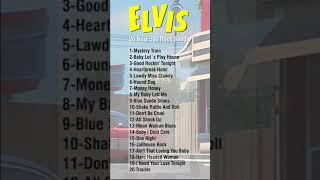 Elvis Presley  TOP 20 Fifties Rock Songs [upl. by Ahsinit731]