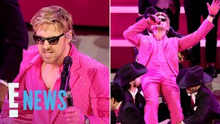 Oscars SECRETS Revealed BehindTheScenes of Ryan Gosling’s Ken Performance  E News [upl. by Bogart]