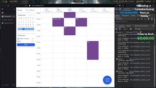 39  Building a Calendar with Nextjs  Reactjs  Tailwind  PTEN [upl. by Radie]