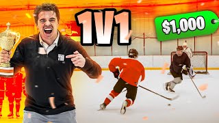 Hockey Players 1v1 for 1000 [upl. by Nawram]