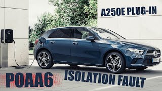 Mercedes A250E W177 PlugIn Isolation Fault P0AA6  P2C8500 [upl. by Ihtraa]