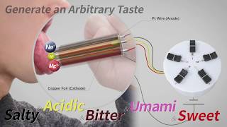 CHI2020 Norimaki Synthesizer Taste Display Using Ion Electrophoresis in Five Gels [upl. by Beall]