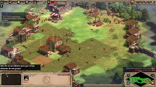 Spartans vs 150 extreme AI  AoE2 [upl. by Itsrejk796]