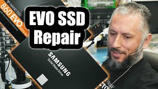 Samsung 860 Evo SSD Repair Data Recovery Lab said it wasnt possible [upl. by Wiese]