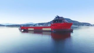 Kleven launch diamond sampling and exploration vessel [upl. by Milford710]