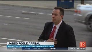 Jared Fogle appeal [upl. by Ahsiemaj]