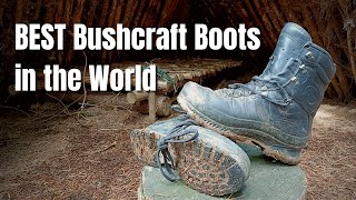 Bushcraft on a Budget  The BEST Bushcraft Boots in the World 2022 [upl. by Atirys]