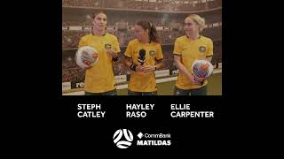 The Matildas tell us their Xmas traditions and whats on their wish list matildas rebelsport [upl. by Ymij]