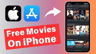 Best Free Movie Apps For iPhone  Watch Free Movies on iPhone [upl. by Ainsley47]