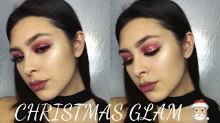 Christmas glitter glam with MAC nutcracker sweet glitter  VICTORIA YABUT [upl. by Nileak]