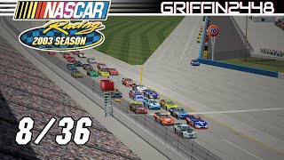 Talladega  NASCAR Racing 2003 Season Full Championship  836 [upl. by Nilyad395]