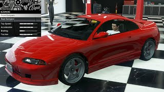 GTA 5  Past DLC Vehicle Customization  Maibatsu Penumbra FF Mitsubishi Eclipse [upl. by Nelyak]