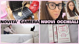 NUOVI OCCHIALI NOVITA IN CAMERA DA LETTO E WAFFLE FATTI IN CASA [upl. by Storm]