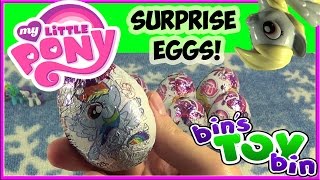 My Little Pony Chocolate Eggs  In Search of Twilight Sparkle by Bins Toy Bin [upl. by Marylou596]