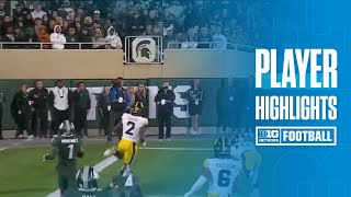 Kaleb Johnson Highlights vs Michigan State  Iowa Football  10192024 [upl. by Nairehs]