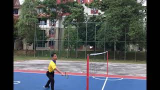 BADMINTON KEMAHIRAN PERMAINAN JARING [upl. by Arsuy466]