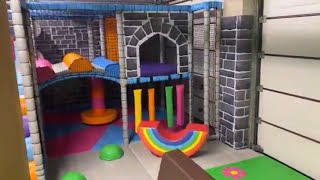 HOUSE OF FUN Inside Gaz Beadle’s garage transformation with HUGE soft play for his kids – and fans a [upl. by Riobard]