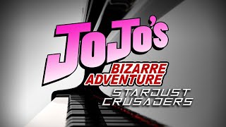 JOJOS BIZARRE ADVENTURE Stardust Crusaders  Jotaros Theme  Piano Version By Yugo Kanno [upl. by Pruchno]