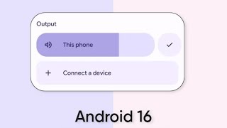 Android 16 could feature an enhanced audio input switcher [upl. by Olihs62]