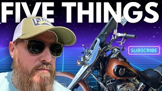 5 Things I Love About My Harley Davidson Softail Deluxe [upl. by Oinotla]