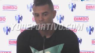 Edwin Cardona previo Rayados Monterrey vs Xolos Tijuana jornada 14 Apertura 2015 [upl. by Wilek]