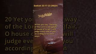 Ezekiel 331723 NKJV [upl. by Marcia]