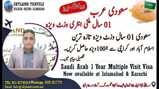 Saudi Arabia Multiple Entry Visit Visa 2024 saudivisa saudioneyearvisa visitvisa [upl. by Wheeler]