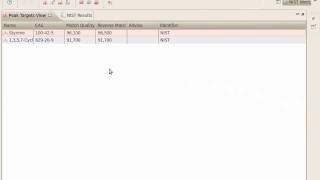 OpenChrom  NIST Peak Identification [upl. by Ilse250]