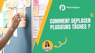 Comment déplacer plusieurs tâches avec PlanningPME [upl. by Osmond]