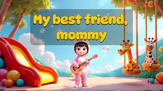 My Best Friend Mommy  Sweet English Song For Kids ❤️ [upl. by Anek29]