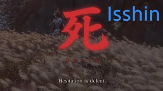 Sekiro Isshin Sword Saint Almost no hit [upl. by Sofko]