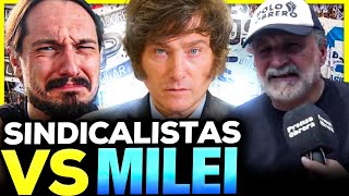 SINDICALISTAS ANTIDEMOCRÁTICOS organizan las PROTESTAS contra JAVIER MILEI [upl. by Dieter438]