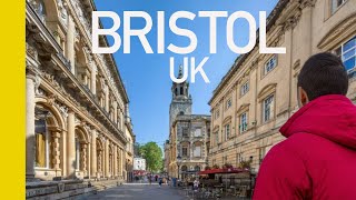 Explore The Vibrant Streets Of Bristol UK  City Centre Walking Tour [upl. by Rosenberg]