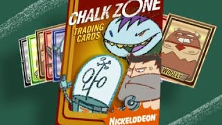 Nickelodeon Split Screen Credits  ChalkZone ETrading Cards Promo 2002 [upl. by Titos]