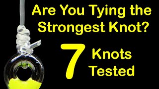 Strongest Fishing Knot Test  Which is the Strongest [upl. by Xaviera]