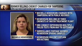 Former Billings chemist arrested for contaminating water [upl. by Chic]