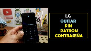 ingrese pin lg k40 k20 k30 k50 k41s como desbloquear del patrón o contraseña [upl. by Liponis]