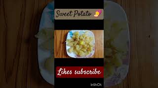 Sweet potato recipe shakarkandishortSweet potatowinter recipe sweet potato harvestshortAsmr [upl. by Backer]