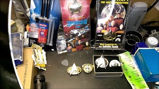 Star Trek TNG Com Badge Sound Comparison amp Battery Change Procedure [upl. by Audie]