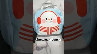 Snowman Lunch snowman lunchbox lunchboxideas lunchables lunchboxrecipes lunchboxrecipe bento [upl. by Quenby]