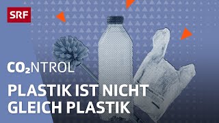 PE PVC und Co – was PlastikRecycling wirklich bringt 24  CO2ntrol  SRF Wissen [upl. by Packer]