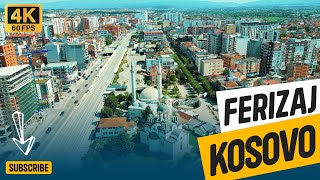 Ferizaj  Qyteti i tolerancës  DRONE FOOTAGE 4K  djimini3pro [upl. by Anaeel]